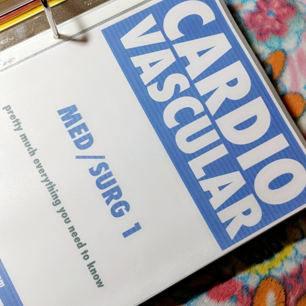 #️⃣5️⃣ 💥CARDIOVASCULAR REVIEW💥